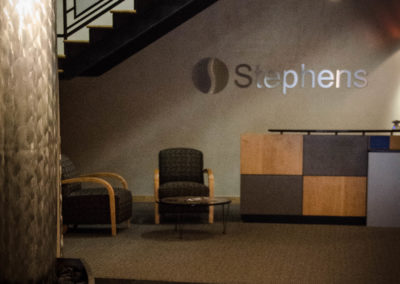 Stephens and Associates Downstairs Lobby